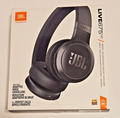 JBL LIVE 675NC by HARMAN*WIRELESS ON EAR, TRUE ADAPTIVE NOISE CANCELLING