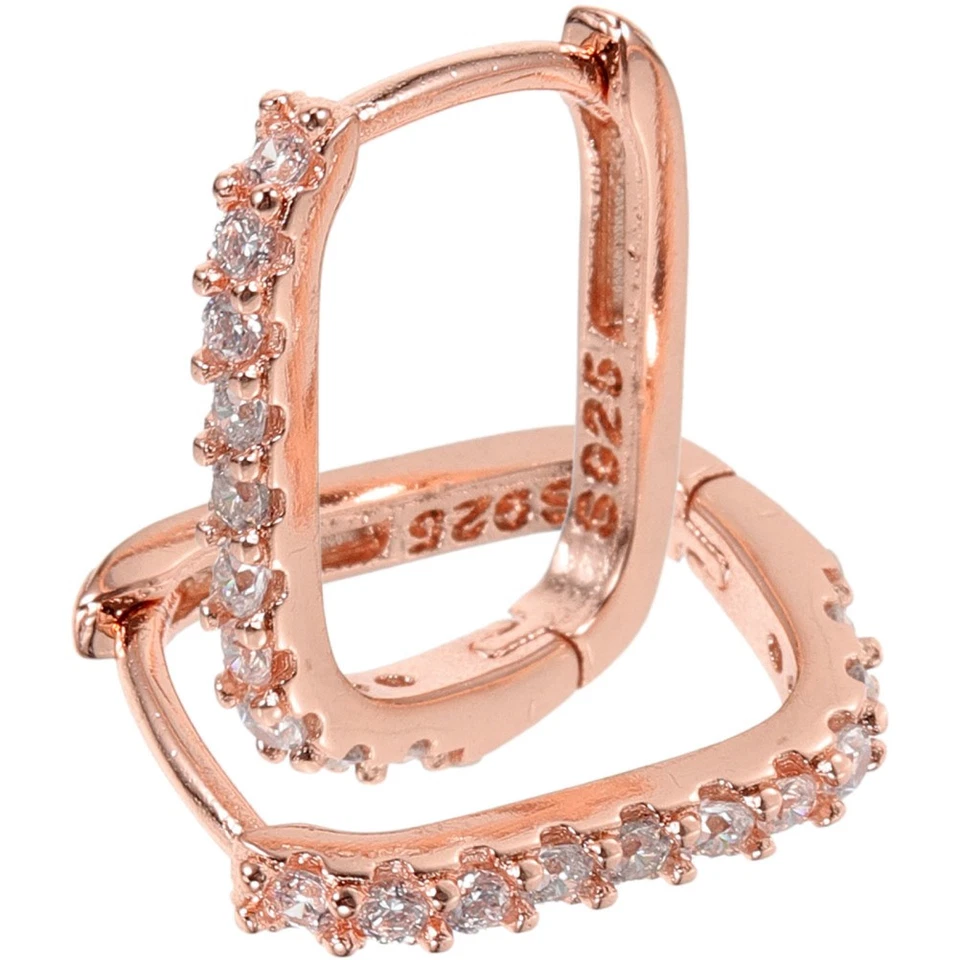  Orecchini Zirconi Alla Moda Per Le Donne Orecchino Di Cartilagine - Immagine 4 di 4