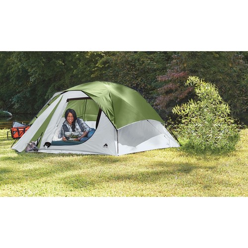 4 Person Lightweight Camping Dome Tent W/ Rainfly & Mesh Roof Features New - Picture 5 of 10
