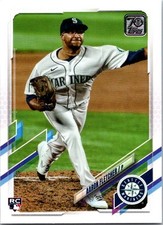 2021 Topps Update Aaron Fletcher  RC US326 Seattle Mariners