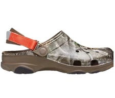 Crocs Realtree Edge All-Terrain Clog US Mens Size 10 Walnut Camo 206504-267 New