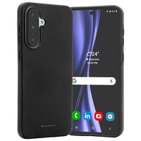 Mercury Soft SchutzhüLle FüR Samsung Galaxy A56, Schwarz