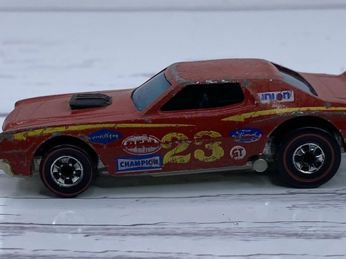 Hot Wheels, Redline, Diecast, 1974, Red Ford Torino #23 Stocker - Foto 5 di 8