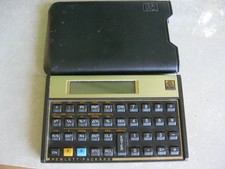 Hewlett Packard HP 12C Financial Calculator with case - FREE SHIPPING