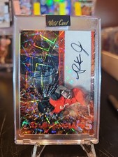 2023 Wild Card #AS-40 Rakim Jarrett /5 Auto Alumination