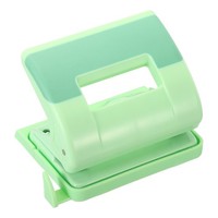 "1/4 \" 2 Papier Locher Metall Locher 8 Blatt Stanze KapazitäT Lochung GrüN"