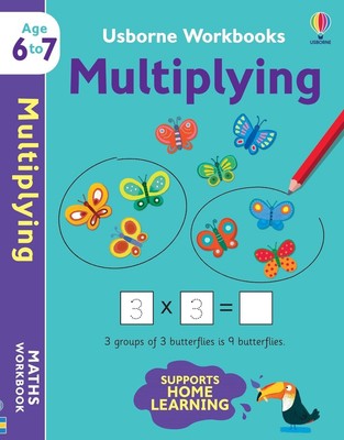 Usborne Workbooks Multiplying 6-7 by Holly Bathie Paperback Book