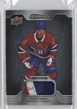 2023 Upper Deck Engrained Rookies Ebony Premium Memorabilia /15 Sean Farrell 1q2