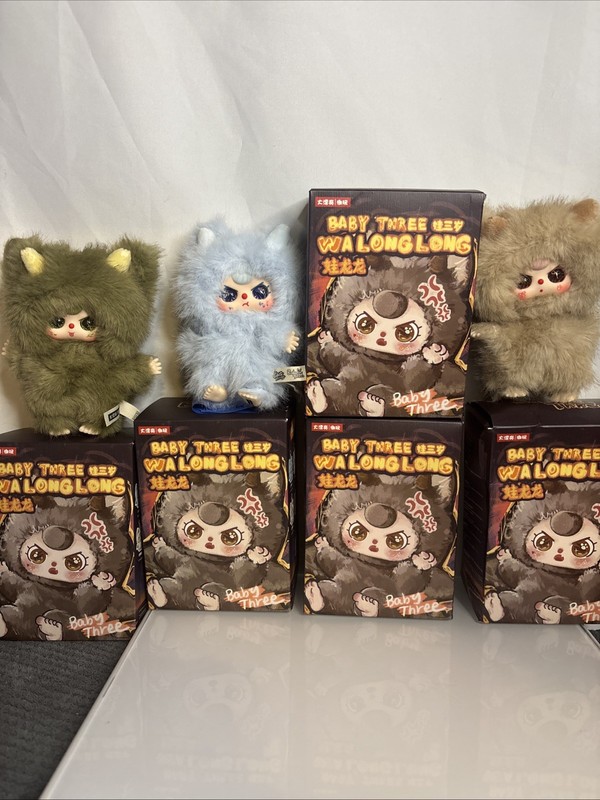 Baby Three Walonglong Baby Dragons Set Of 5 3 Confirmed 2 Sealed Blind Boxes USA