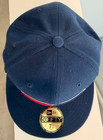 New Era 59Fifty New England Patriots Classic Navy Blue Fitted Hat Size 7 1/8 — photo 2