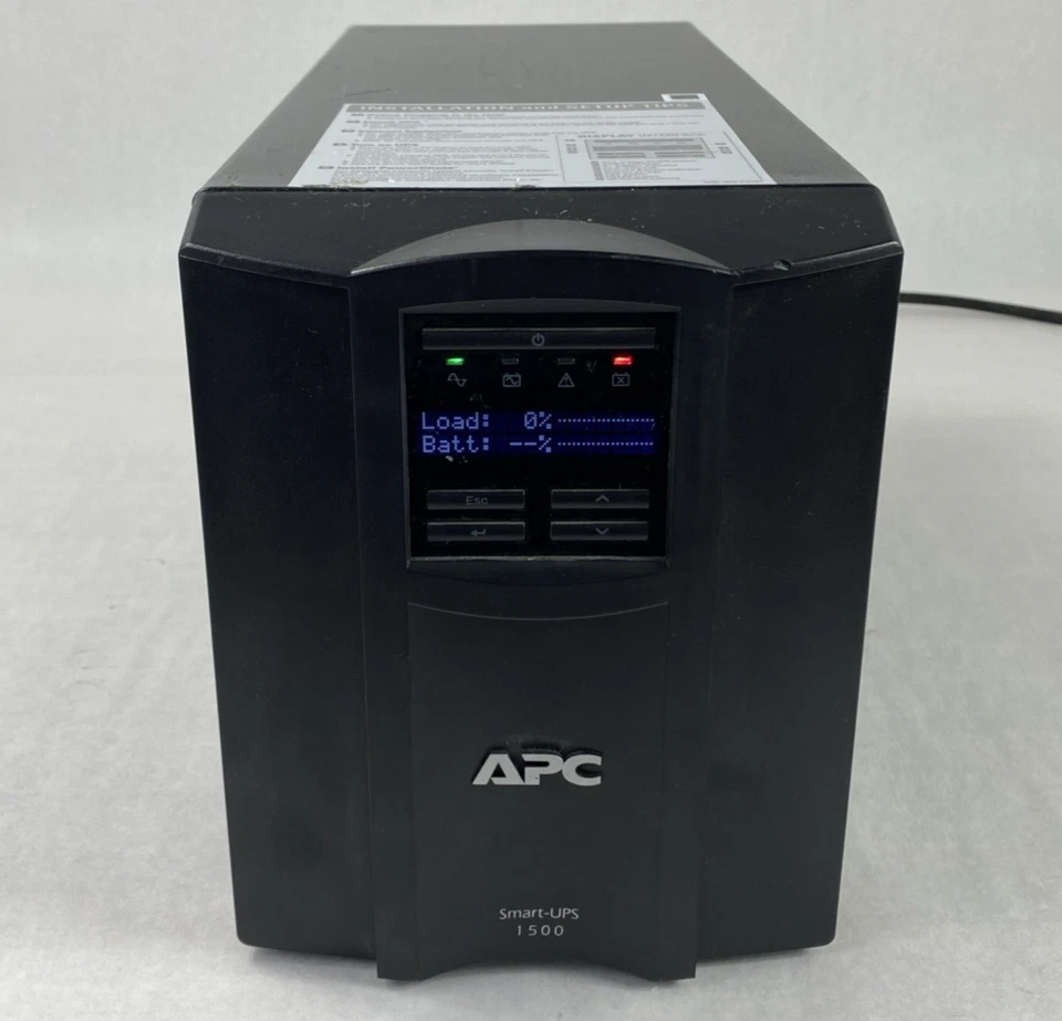 APC Smart-UPS 1500 SMT1500 Uninterruptible Power Supply No Battery Tested - Image 2 of 4