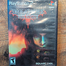 Square Enix Dirge of Cerberus Final Fantasy VII PS2 Manual, T, NTSC-U/C