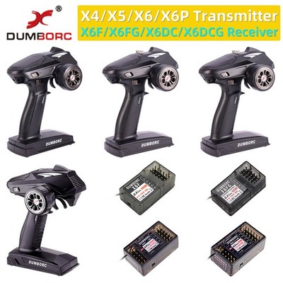 DUMBORC X6P 6CH 2.4G Radio Controller RC Sender with P6DC Empfänger for RC Auto