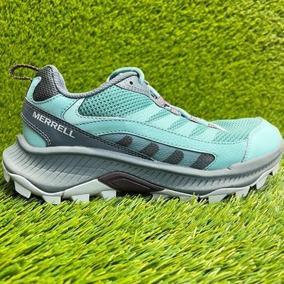 Merrell Speed Strike 2 Womens Size 7 Blue Gray Running Hiking Shoes Sneakers