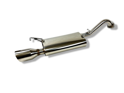 Circuit Werks Single Exit Polished Exhaust for 2014-2019 Toyota Corolla 11th Gen