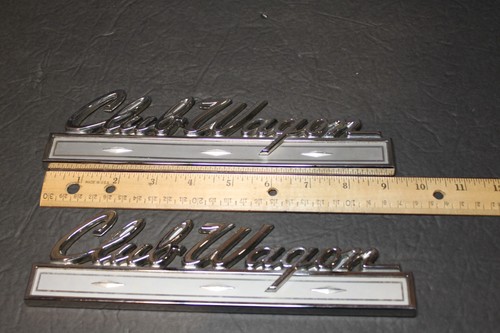 1968 1969 Ford Econoline Club Wagon Front Fender OEM Emblem Set 26663 - Bild 8 von 8