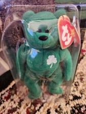Ty Beanie Baby Erin The Bear 1997 Retired Plush Toy