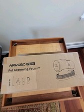 AIRROBO PG100 Pet Grooming Vacuum  5 Grooming Tools, 12000Pa Suction Power