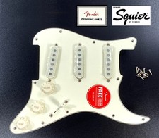 Originale Fender Squier CLASSIC VIBE Strat PICKGUARD SSS CARICATO 11 fori anni 60