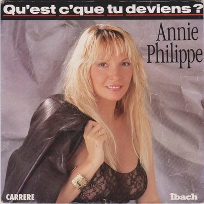 ANNIE PHILIPPE WAS WIRST DU? / STOPP AUF BILD FRANZÖSISCH 45 SINGLE