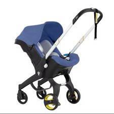 blue   Compact 4-in-1 Baby Stroller  Car Seat Travel System for Newborns