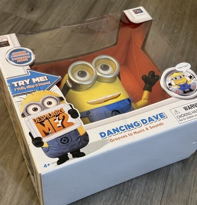 Figurine dansante et interactive Dave Minion Moi Moche et Méchant