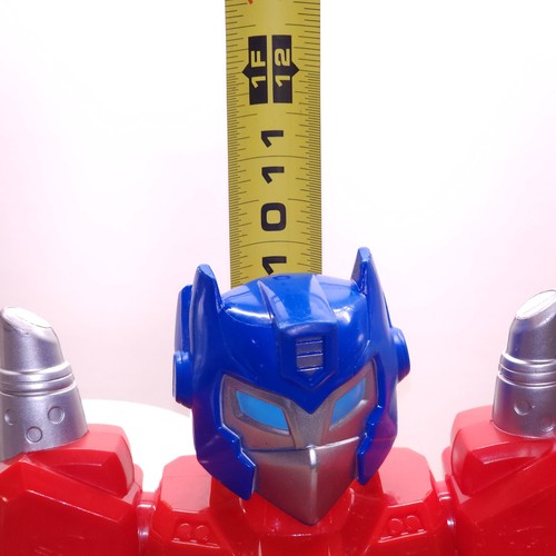 Transformers Optimus Prime Mega Mighties Rescue Bots Academy 10" figure loose - Picture 6 of 6