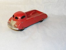Vintage Tootsie Toy 1940s Hudson Pickup Truck 4 Red Rare Htf Vintage Vg To Ex.