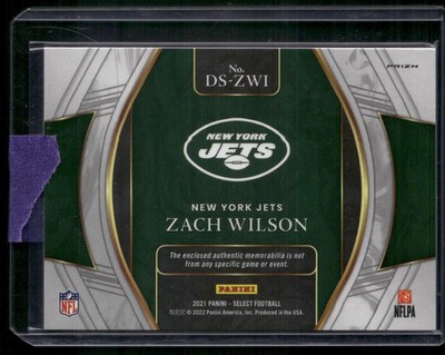2021 Panini Select #DS-ZWI Zach Wilson Draft Selections