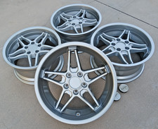 Breyton Inspiration 18x8.5 Restored Silver Metallic Wheels Rims For Bmw E36 E46