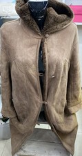 Montone shearling da donna taglia 46 colore  marrone cod. AE135