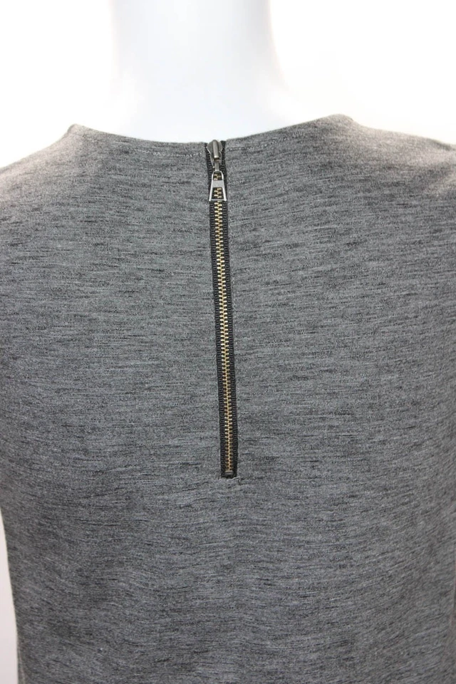 Vestido Talula para mujer sin mangas cuello redondo línea A gris talla XS Foto 4 de 4