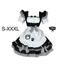 Lolita Maid Kostüm japanische Anime Mädchen Frau Cosplay Kostüm Bühne