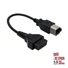 6 pin to CAN OBD2 OBDII Diagnostic Tool Cable Adapter Obd2 Motorcycle Adapter