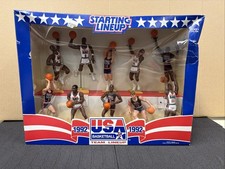 → View on eBay: 1992 Starting Lineup USA Olympic Basketball Dream Team Lineup NIB 1992 Starting Lineup USA Olympic Basketball Dream Team Lineup NIB