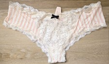 NWT Vintage Victoria's Secret Dream Angels Silky Smooth Lace Cheeky Panties M