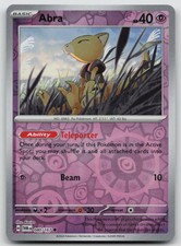 Abra 080/167 Common Twilight Masquerade Pokemon Reverse Holo Near Mint