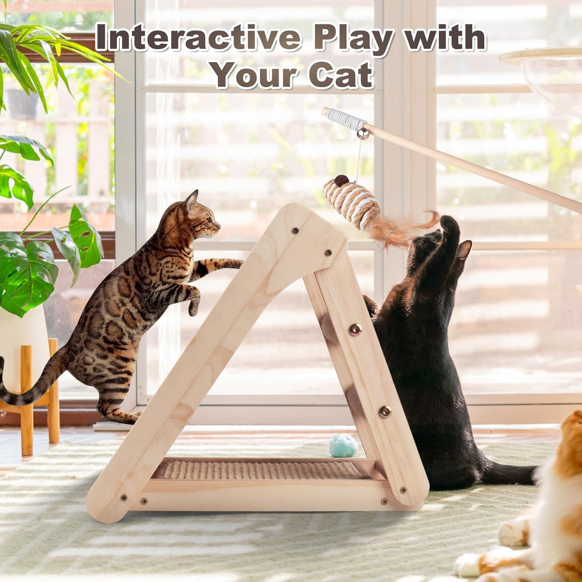 Cat Scratching Pad Triangle Cat Scratching Posts Vertical Cat