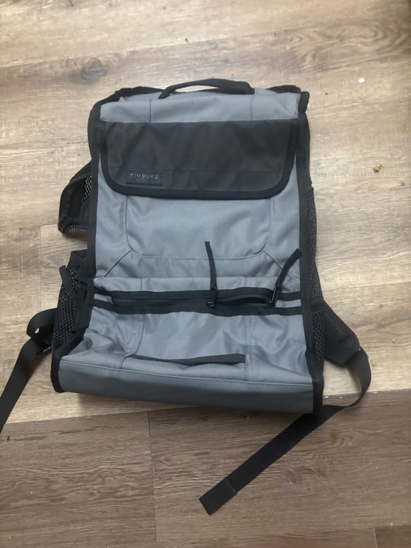 Timbuk2 Unisex Adults Backpack Gray/Black with Shoulder Straps, Not Treated