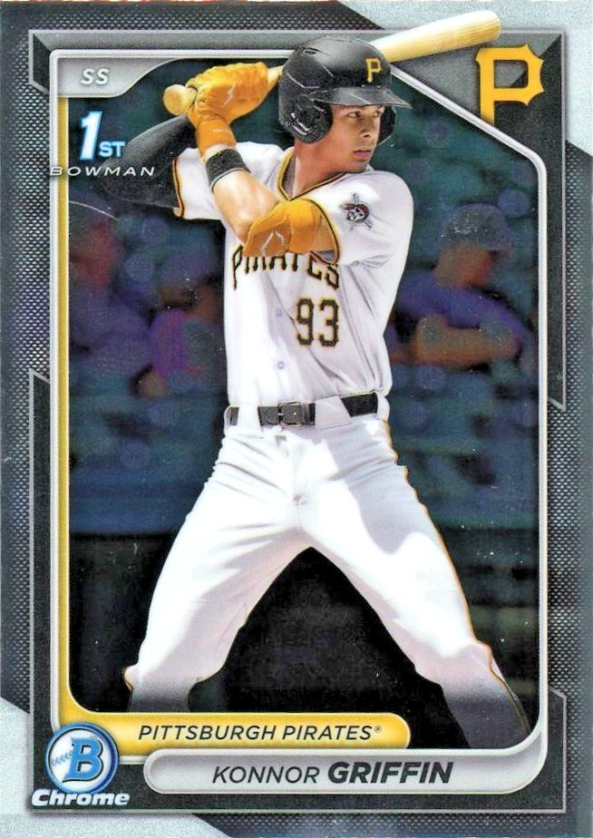 2024 Bowman Draft - Konnor Griffin 1st Bowman Chrome RC #BDC-22 - Pirates
