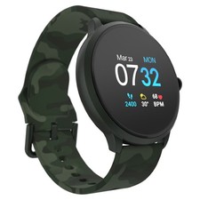New Itouch Sport 3 Smart Watch  Fitness Tracker, 43mm , Dark Green Camo