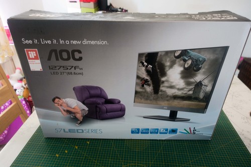 AOC 27 inch monitor I2757FH with VESA Adapter - Picture 10 of 11