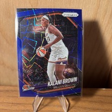 Kalani Brown 2025 Panini WNBA Prizm Blue Velocity Phoenix Mercury