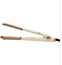 Professional 2 In 1 in Ceramic Flat Iron Straightener, Rose gold Alpha New York