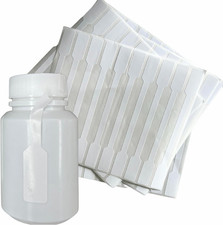 Tamper Evident Stickers - 0.5" X 5.5" Security Labels, 100 Tamper Proof Labels p