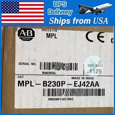 1PCS Allen Bradley MPL-B230P-EJ42AA Servo Motor Fast Shipping Express By UPS