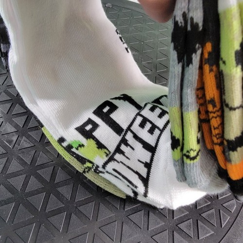 Halloween Motiv Socken 5 Paar - Bild 5 von 6