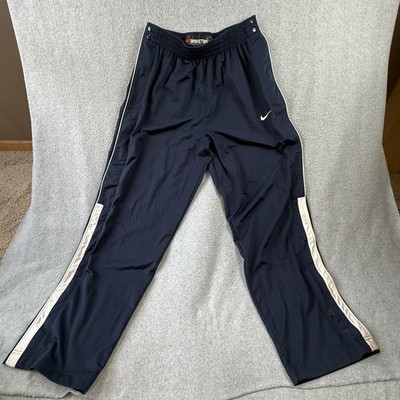 Nike Basketball Snap Off Pants Men s Medium Blue