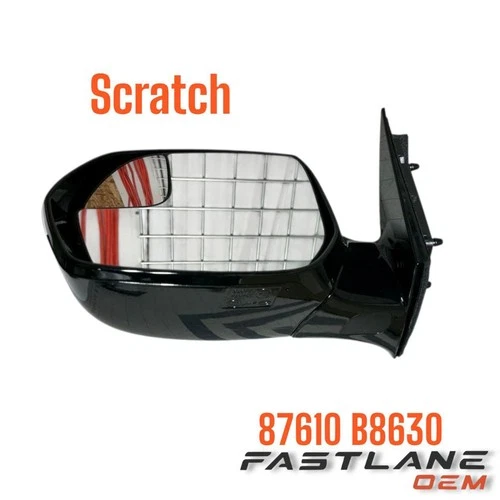 2016-2019 HYUNDAI SANTA FE MIRROR ASSEMBLY RR VIEW LH NEW OEM 87610 B8630