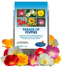 Parade of Poppy Wildflower Seeds - 1oz, Open-Pollinated Flower Mix Packets, N... 280.96 per gallon